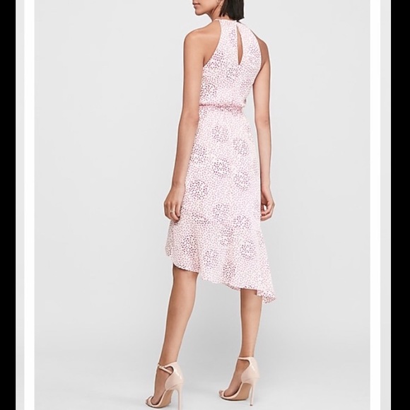 NWT Express XL Key-Hole Cut-Out High-Low Dress - Picture 3 of 4